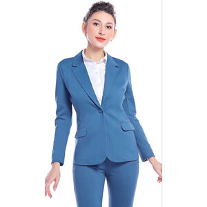 Women's MARY CRAFTS Teal Blazer Size 10